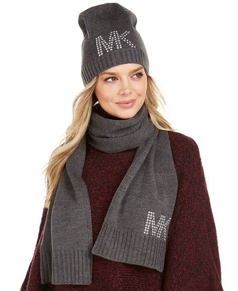 michael kors hat|michael kors scarf sale.